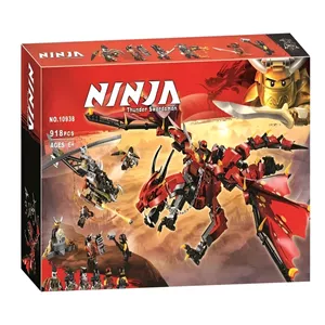 ساختنی مدل اژدهای سرخ NINJA کد 10938