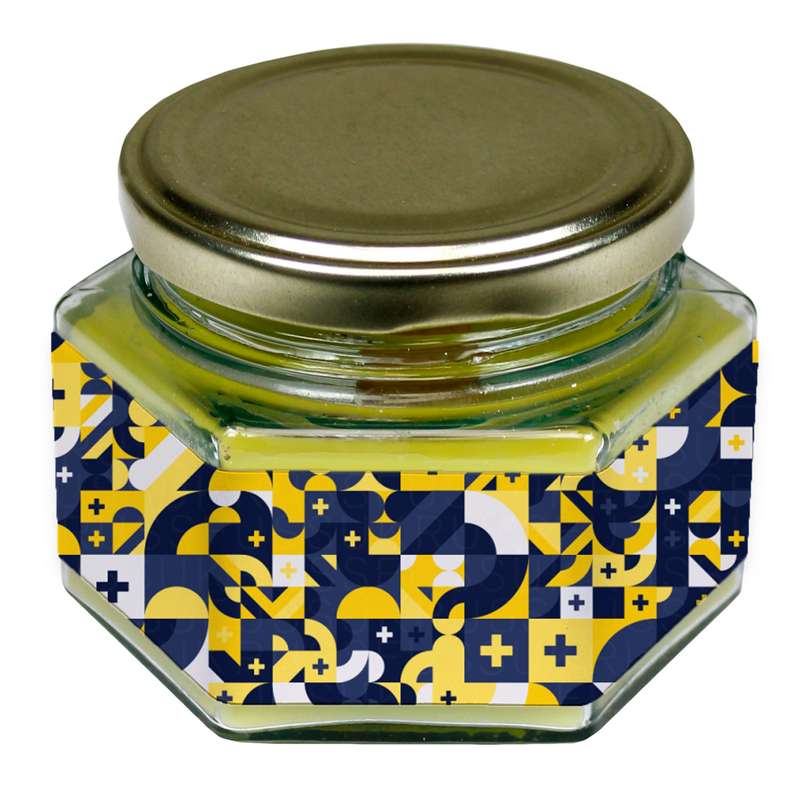 شمع لیوانی طرح مینیمال مدل C619