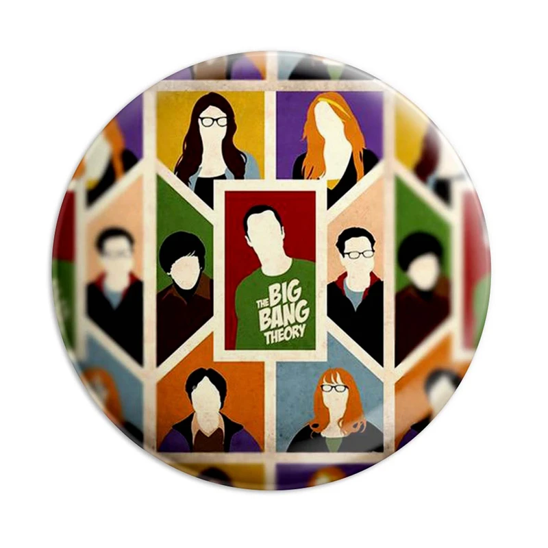  مگنت پرمانه طرح big bang theory کد pmag.14291