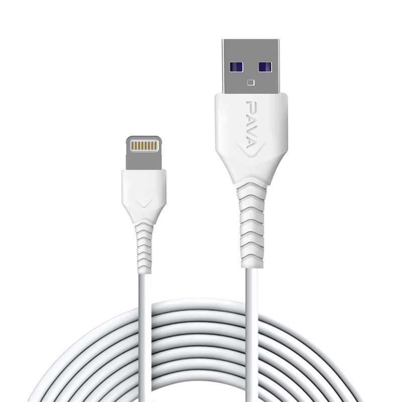 کابل تبدیل USB به لایتنینگ پاواریال مدل PA-DC97 طول 1 متر