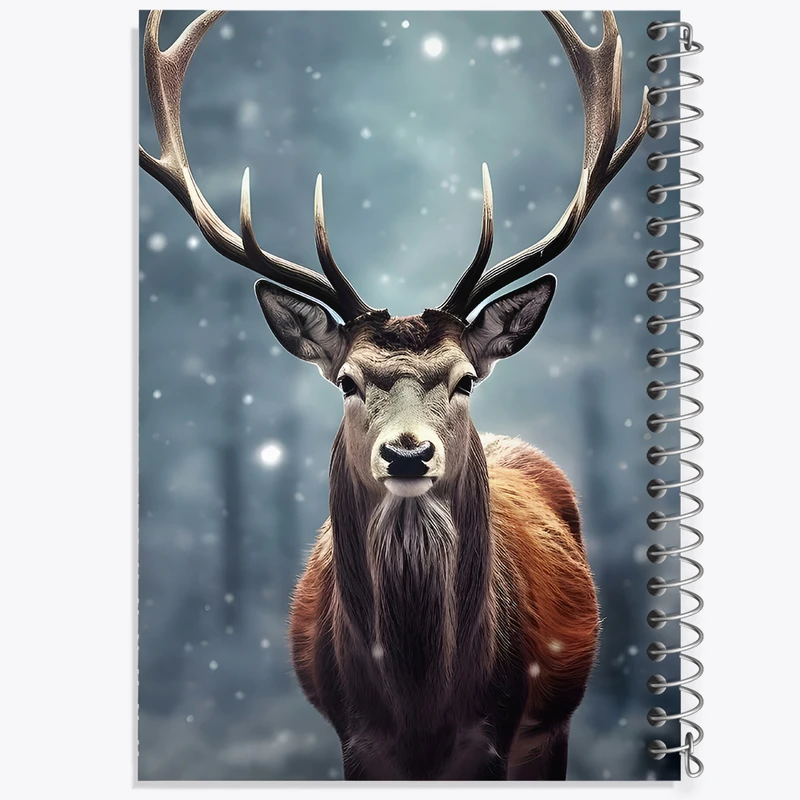 دفتر نقاشی 50 برگ خندالو طرح گوزن کد F5322