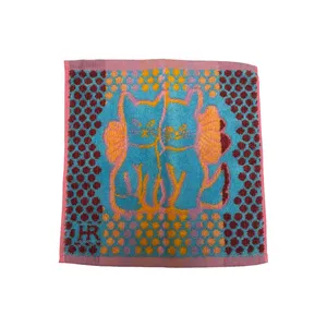 حوله دستی حوله هنر کد 505 سایز 30x30 سانتی متر