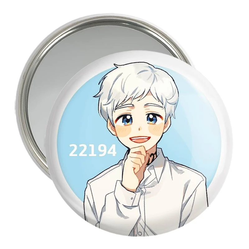 آینه جیبی خندالو مدل نورمن انیمه ناکجا آباد موعود Promised Neverland  کد 10112