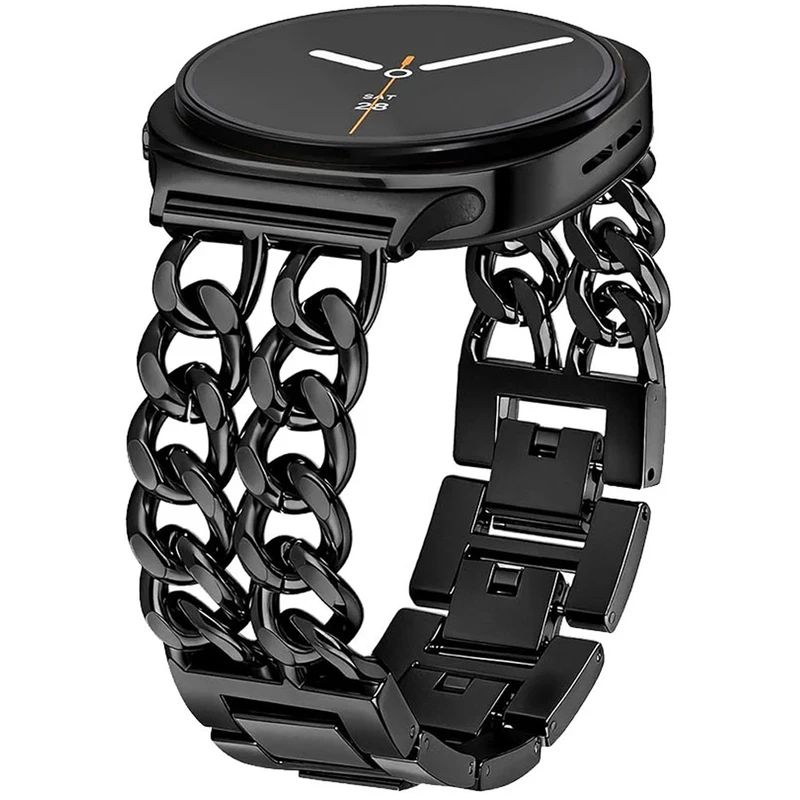 بند کینگدام مدل Bracelet Stainless Steel مناسب برای ساعت هوشمند سامسونگ Galaxy Watch 8 40mm / 8 44mm / 8 Classic 46mm 