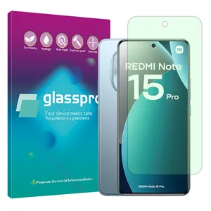 Glass Pro Eye Care model anti green screen protector suitable for Xiaomi Redmi Note 15 Pro 4G Mobile phone