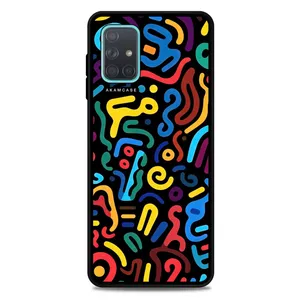 AKAM AMC-WSGA71-DOODLE20 Cover For Samsung Galaxy A71
