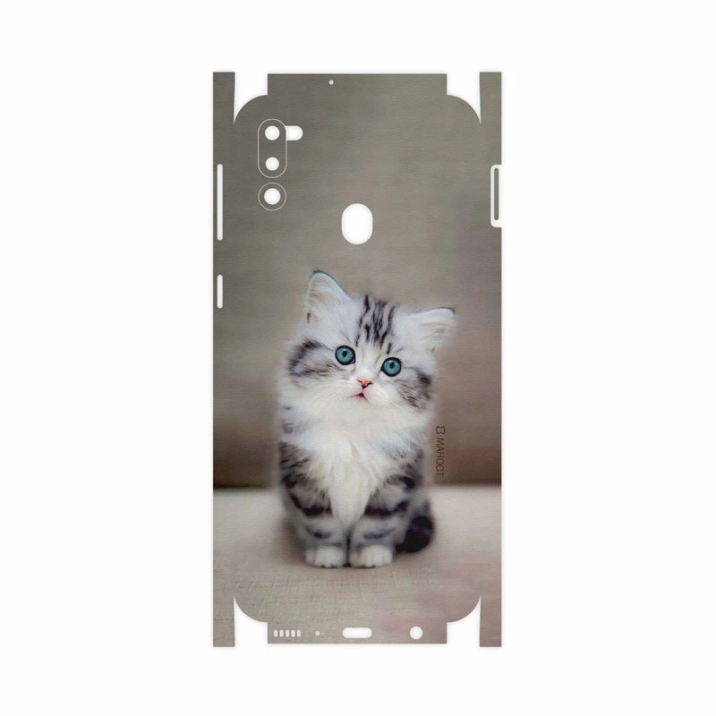 برچسب پوششی ماهوت مدل Cat-2-FullSkin مناسب برای گوشی موبایل سامسونگ Galaxy M21 (2021) Edition