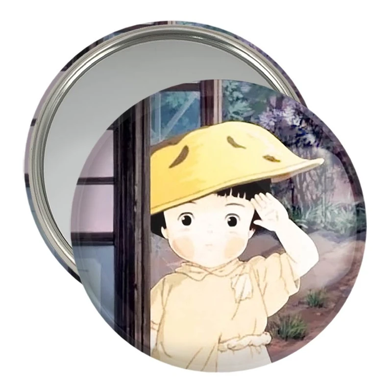 آینه جیبی خندالو مدل ستسوکو انیمیشن گورستان کرم های شب تاب  کد 13704