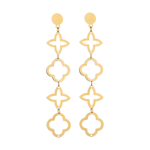 گوشواره طلا 18 عیار زنانه مایا ماهک مدل ME1011