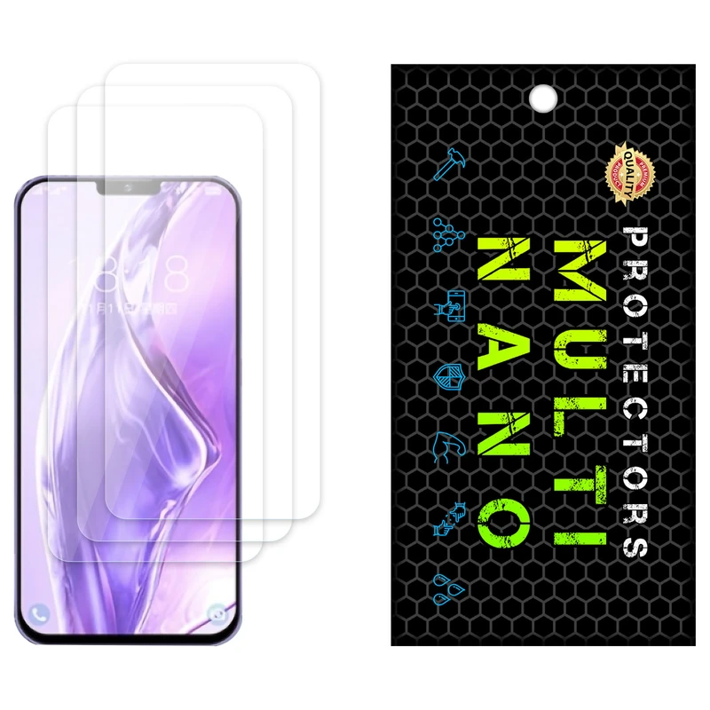 محافظ صفحه نمایش مولتی نانو مدل X-S3N مناسب برای گوشی موبایل جیونی G13 Pro بسته سه عددی