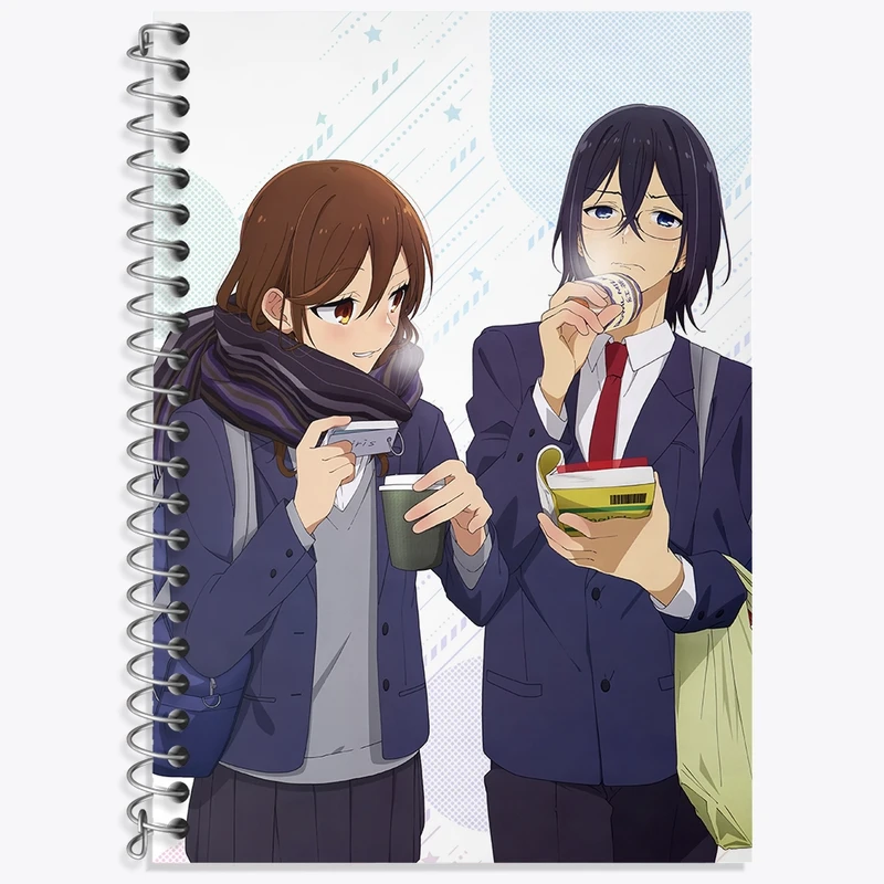 دفتر لغت 50 برگ خندالو طرح هوری و میامورا انیمه هوریمیا کد 33686