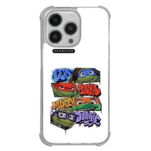 AKAM AMC-WTA13PRO-NINJA TURTLES11 Cover For Apple iPhone 13 Pro