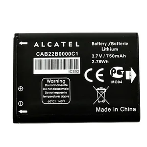 باتری موبایل مدل cab22b0000c1 ظرفیت 750 میلی آمپر ساعت مناسب برای گوشی موبایل آلکاتل ot 665