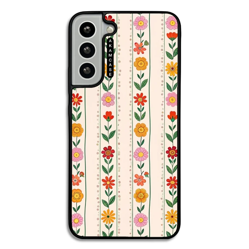 کاور آکام مدل AMC-WSGS22P-FLOWERS-30 مناسب برای گوشی موبایل سامسونگ Galaxy S22 Plus