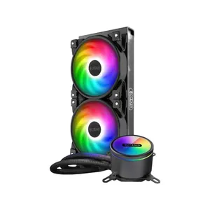 سیستم خنک کننده آبی پی سی کولر مدل GI-CX240-ARGB