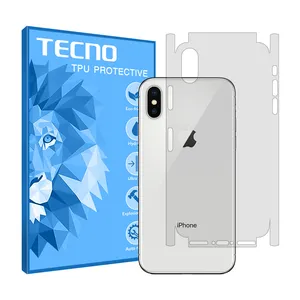 Tecno HyGEL model transparent phone back protector suitable for Apple iPhone X mobile phone