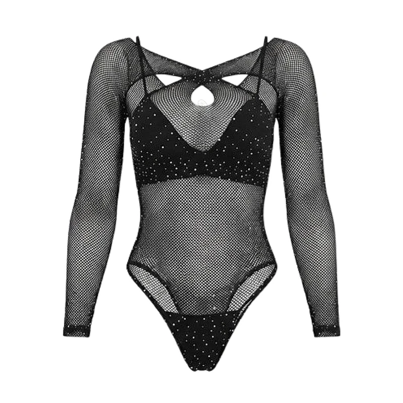 لباس خواب زنانه مدل نگین دار کد 001