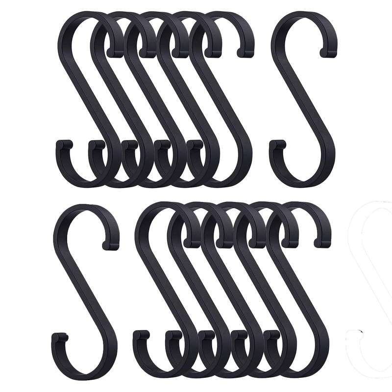 قلاب آویز لیوان مدل S بسته 12 عددی