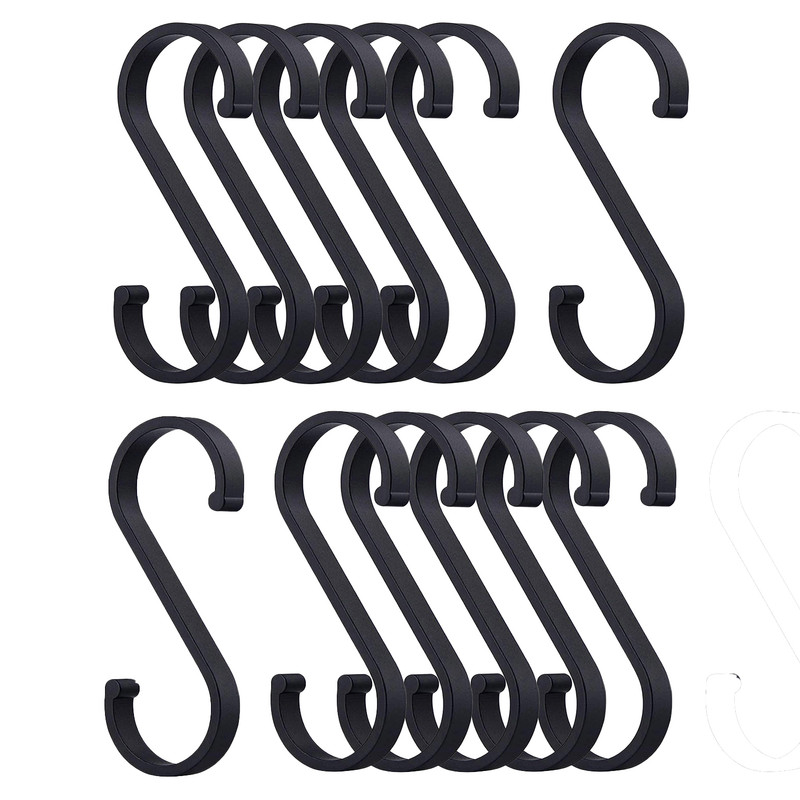 قلاب آویز لیوان مدل S بسته 12 عددی