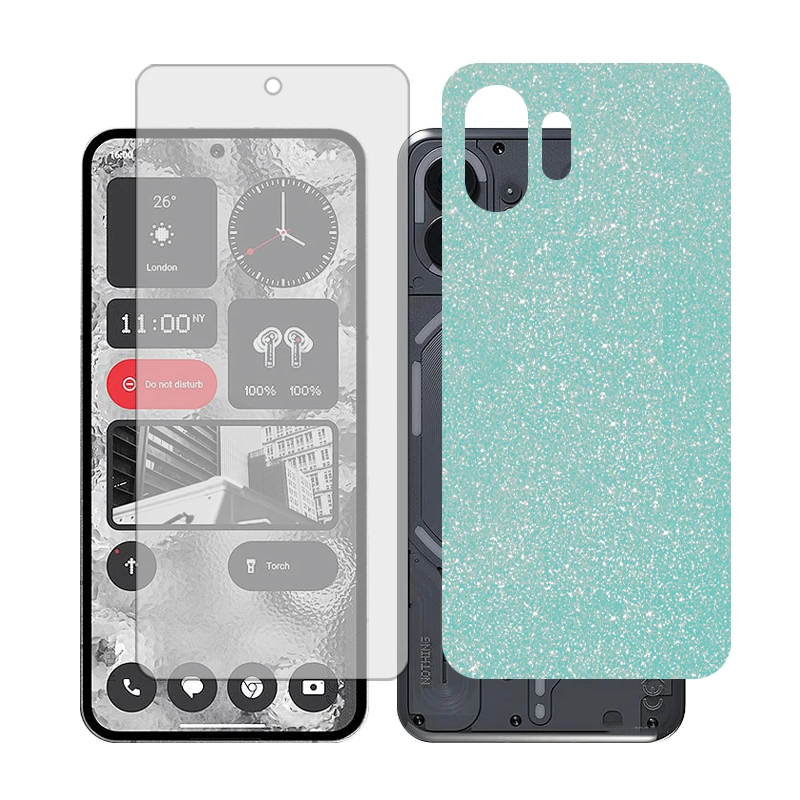 محافظ صفحه نمایش مات گلس مدل Together مناسب برای گوشی موبایل ناتینگ Phone 2 به همراه برچسب پوششی پشت گوشی