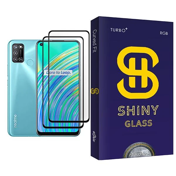محافظ صفحه نمایش آتوچبو مدل Shiny Glass MIX002 مناسب برای گوشی موبایل ریلمی C17 بسته دو عددی