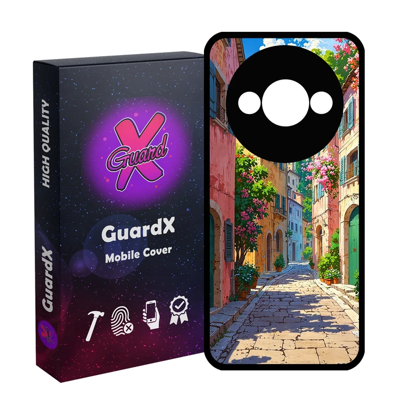 کاور گارد ایکس طرح کوچه مدل Glass10748 مناسب برای گوشی موبایل شیائومی Redmi A3 4G/ A3X 4G/ Poco C61