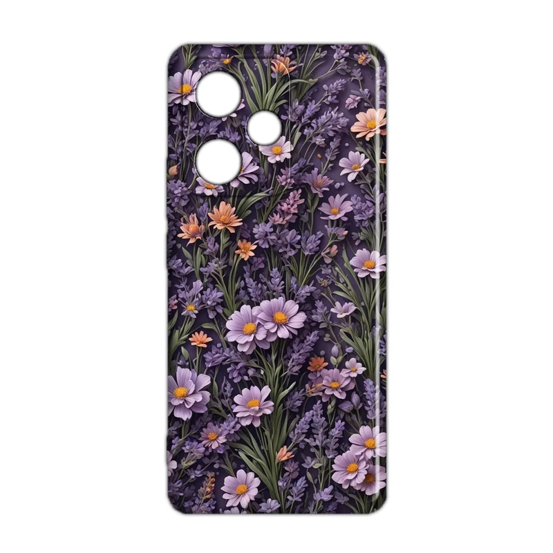 کاور مدل گل کد 338 مناسب برای گوشی موبایل شیائومی Redmi 13