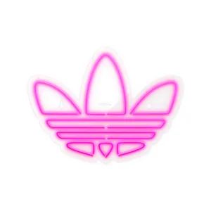 چراغ دیواری نئون دیزاین طرح Adidas-Logo_PN