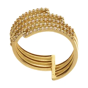 انگشتر طلا 18 عیار زنانه میو گلد مدل GD971-54