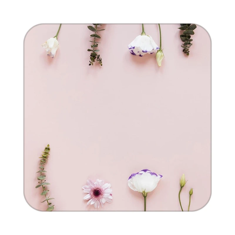 زیر لیوانی کاکتی طرح گل مدل mp17621