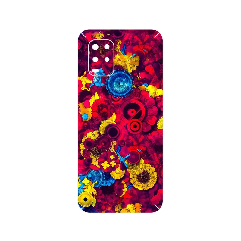 برچسب پوششی ماهوت مدل Vector Flower Garden Digital Art مناسب برای گوشی موبایل شیائومی Mi 10 Lite 5G