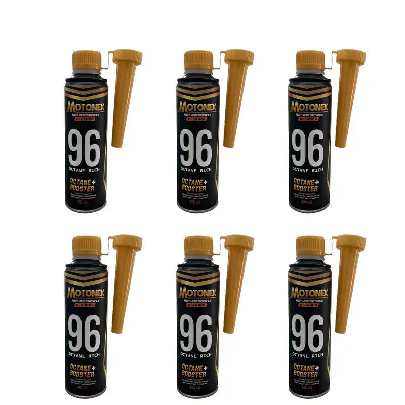 اکتان بوستر و مکمل سوخت موتونکس مدل SUPER 96 حجم 300 میلی لیتر بسته 6 عددی