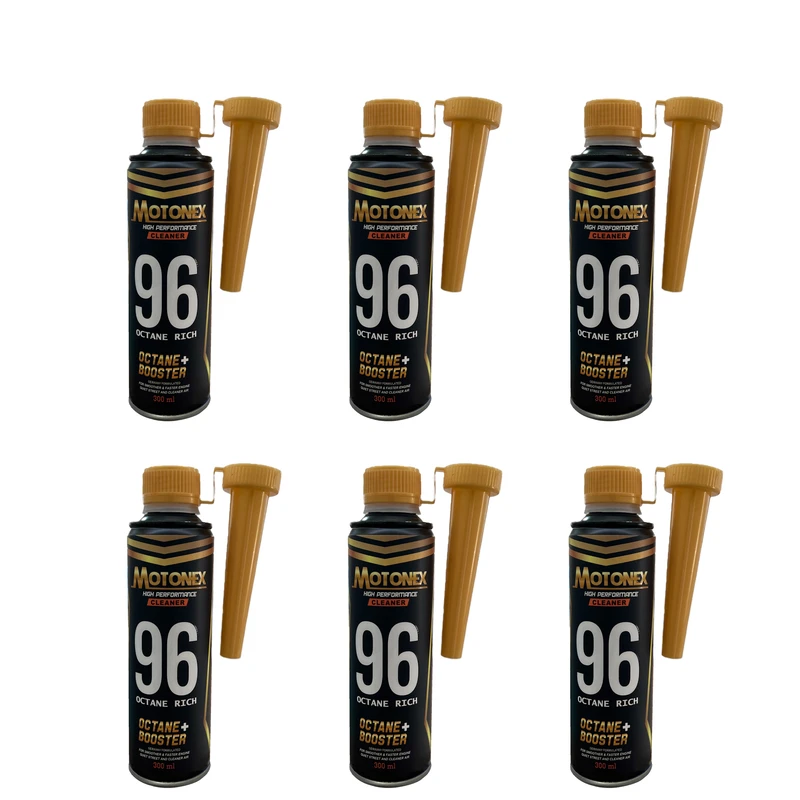 اکتان بوستر و مکمل سوخت موتونکس مدل SUPER 96 حجم 300 میلی لیتر بسته 6 عددی