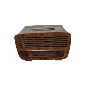 جعبه دستمال کاغذی مدل رادیو 0011