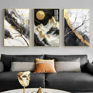 تابلو آتریسا طرح مدرن مدل AT00710 مجموعه 3 عددی 