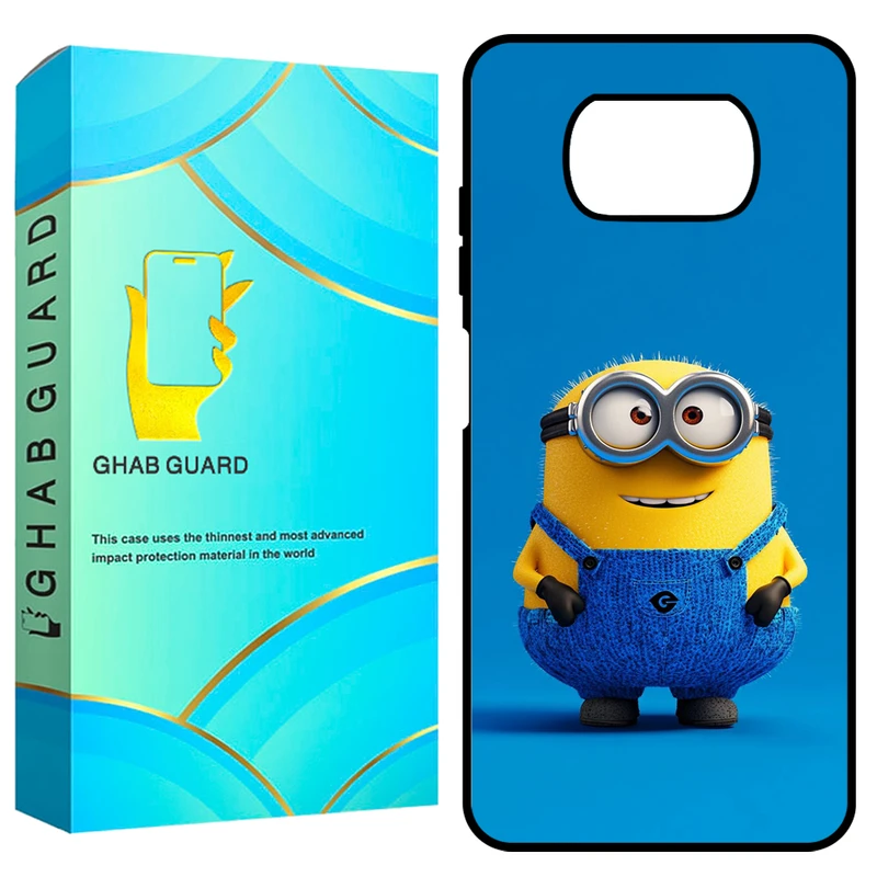 کاور قاب گارد طرح مینیون مدل GCHPX3 مناسب برای گوشی موبایل شیائومی Poco X3 / X3 NFC / X3 Pro