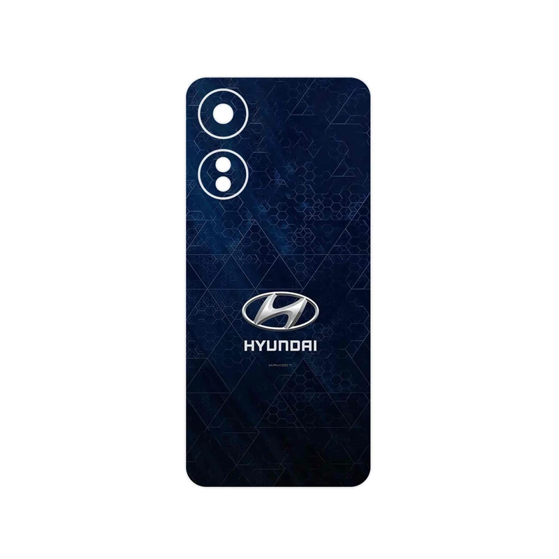برچسب پوششی ماهوت مدل Hyundai_Logo مناسب برای گوشی موبایل آنر X5 Plus