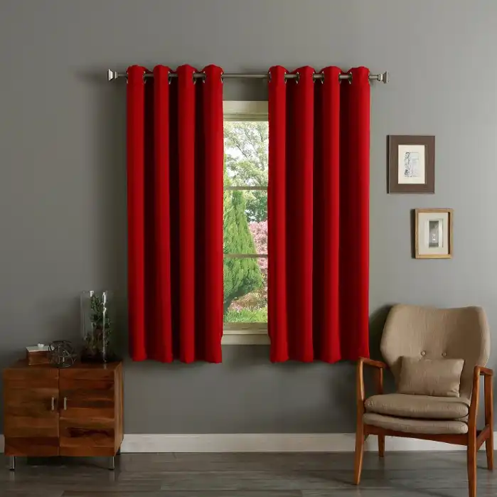 پرده سیت پیرو مدل مخمل هازان سایز 140 × 180 سانتی متر