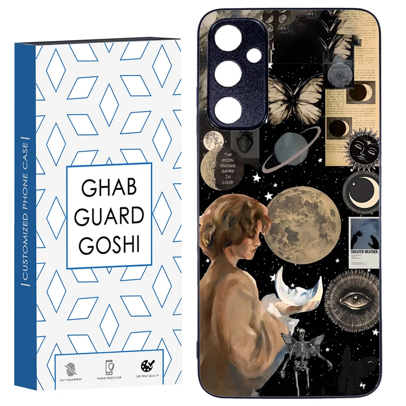 کاور قاب گارد گوشی طرح ماه کد TPU-059 مناسب برای گوشی موبایل سامسونگ Galaxy A05s