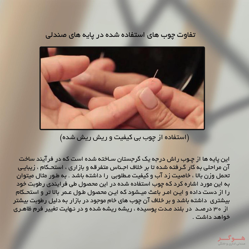 صندلی هوگر مدل SH102W