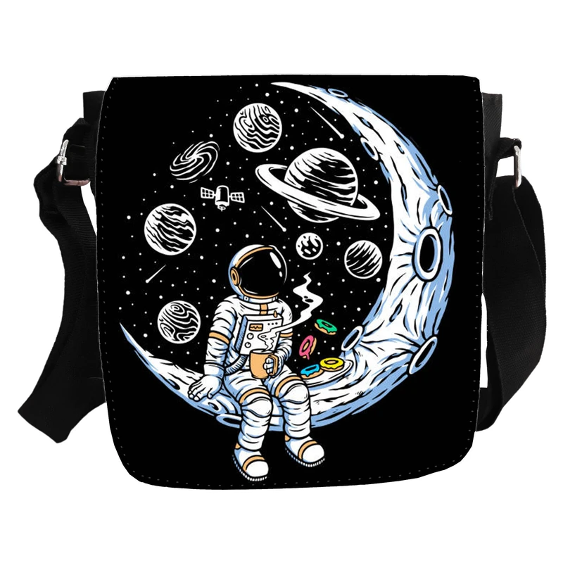 کیف رودوشی مدل آدم فضایی در ماه کد KD-009