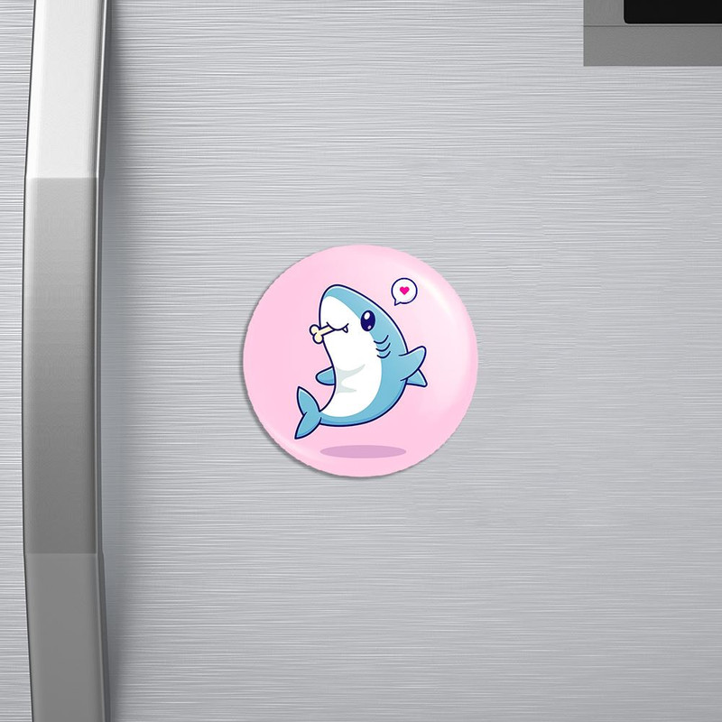 مگنت خندالو مدل حیوانات بامزه کوسه کد 29685