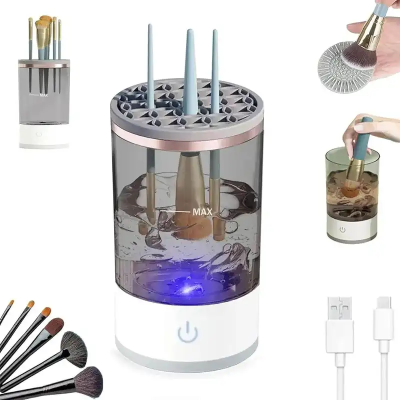 دستگاه شستشو برس آرایشی مدل fly