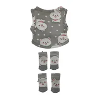 لباس سگ و گربه مدل بچه پنی کد 24 سایز S مجموعه 2 عددی 