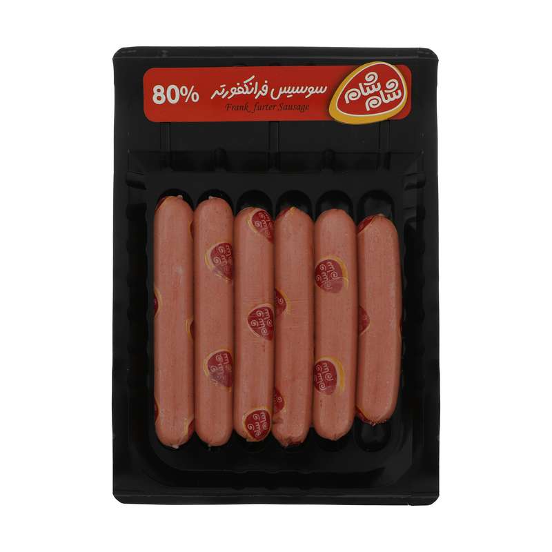 سوسیس فرانکفورتر 80 درصد شام شام - 400 گرم 