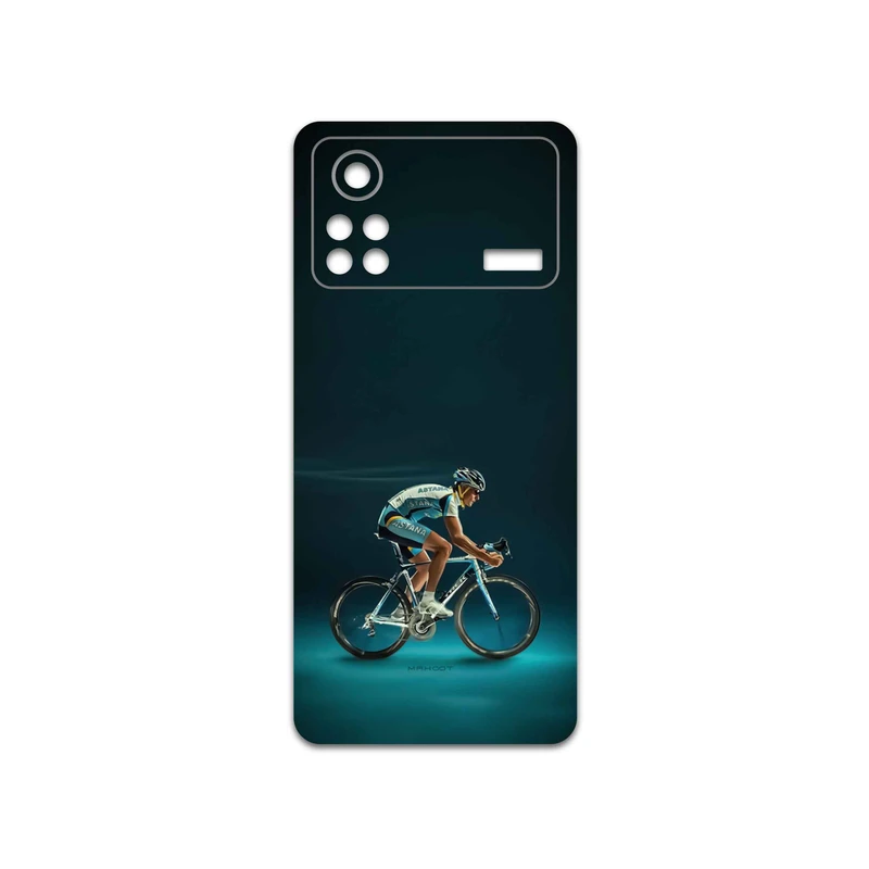 برچسب پوششی ماهوت مدل Road-cycling مناسب برای گوشی موبایل شیائومی Poco X4 Pro 5G
