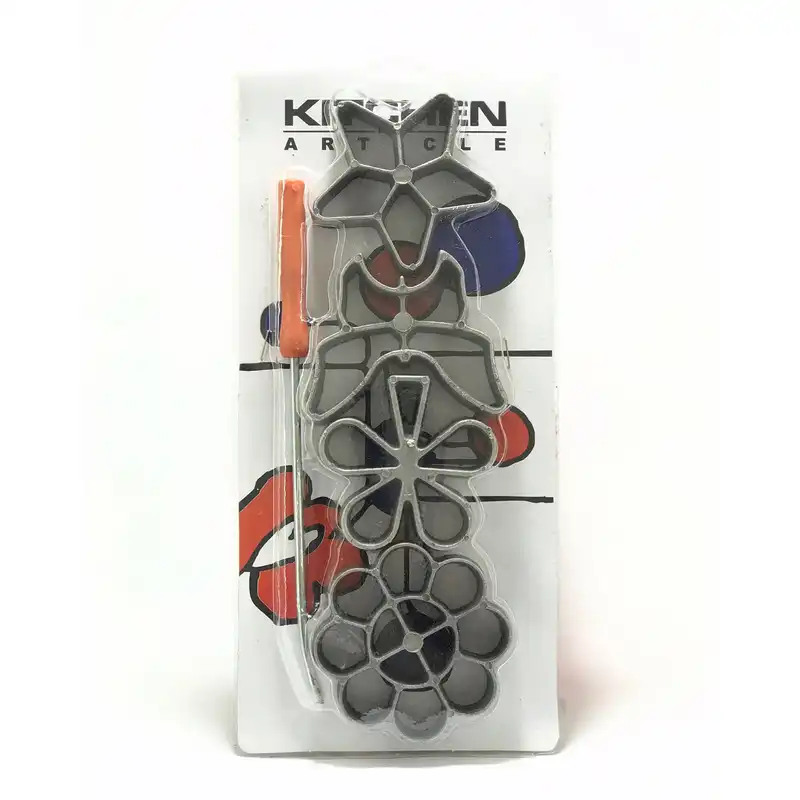 قالب شیرینی کیچن طرح پنجره ای بسته 4 عددی