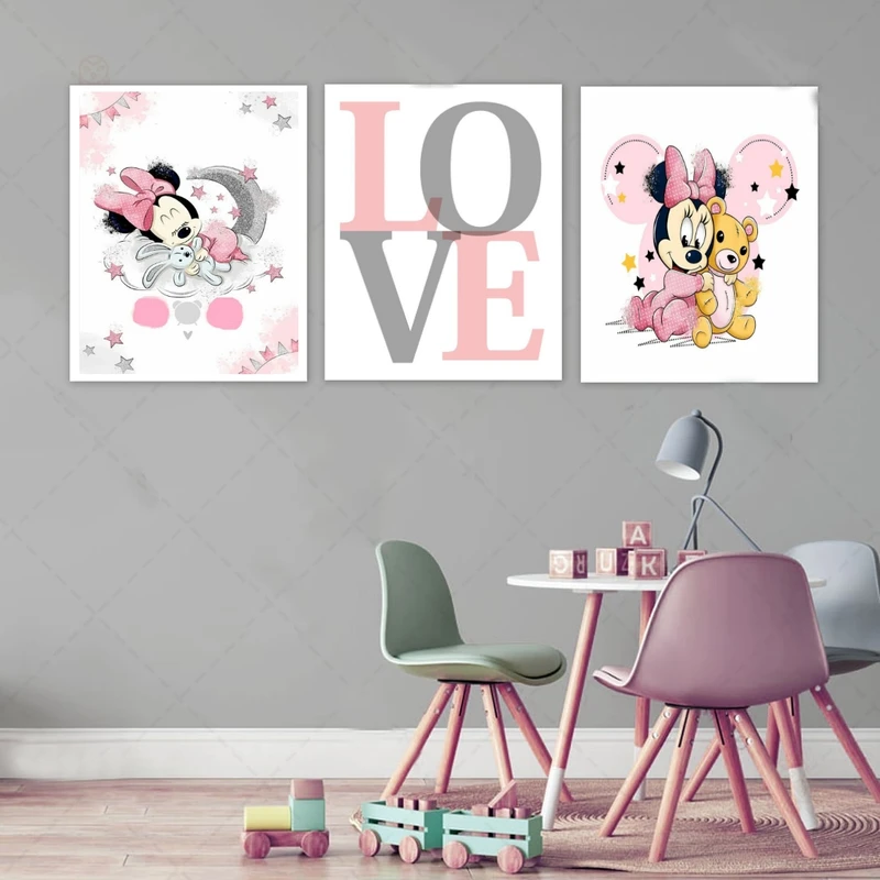 تابلو مدل Mouse مجموعه 3 عددی