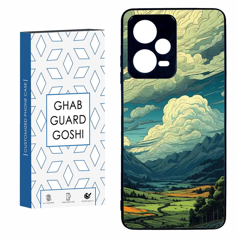 کاور قاب گارد گوشی طرح منظره کد TPU-172 مناسب برای گوشی موبایل شیائومی  REDMI NOTE 12 PRO 5G