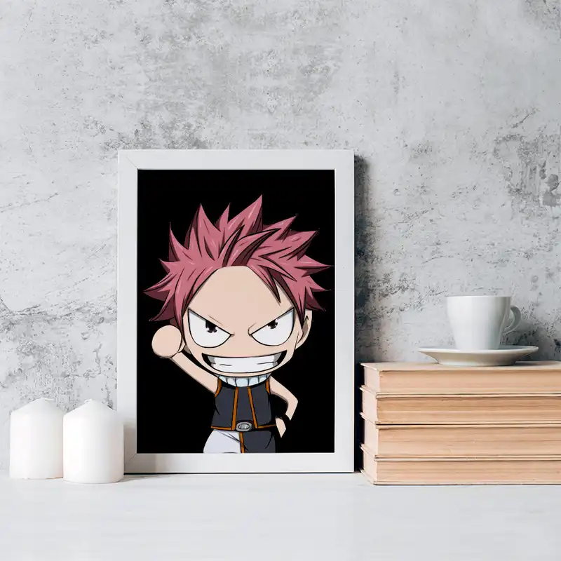 تابلو خندالو مدل ناتسو انیمه فری تیل کد 16481